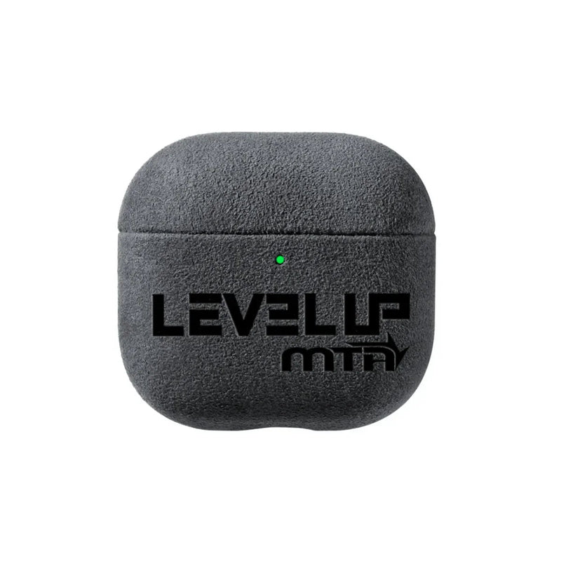 AirPods (4th generation) Alcantara Case - LEVEL UP MTA - Space Grey - Alcanside