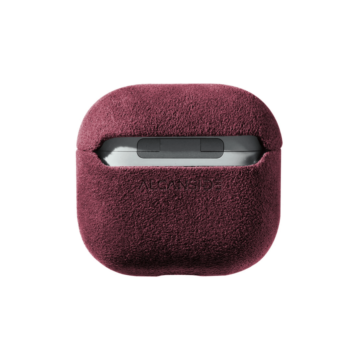 AirPods (4th generation) Alcantara Case - Wine Red - Alcanside