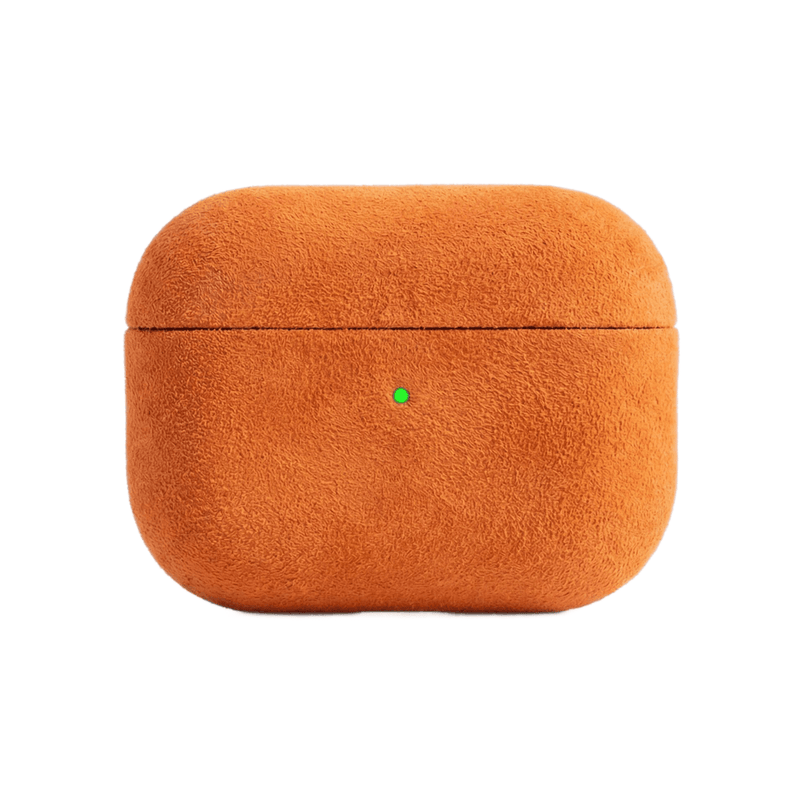 AirPods Pro (3rd Generation) Alcantara Case - Orange - Alcanside