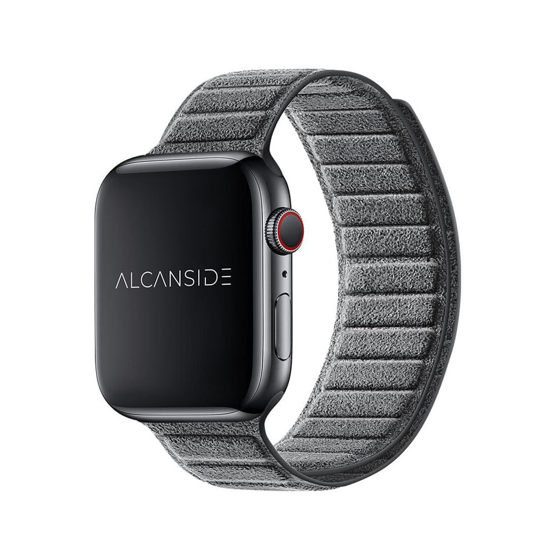 Alcantara Apple Watch Band - Nardo Gray - 38/40/41/42mm - Alcanside