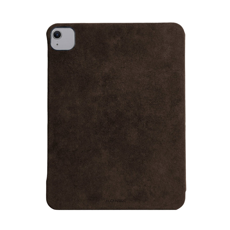 Alcantara iPad Cover - For iPad Air 11 inch (2024/2026) - Chocolate Brown - Alcanside