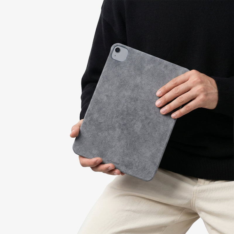 Alcantara iPad Cover - For iPad Air 2026 (13 inch) - Nardo Gray