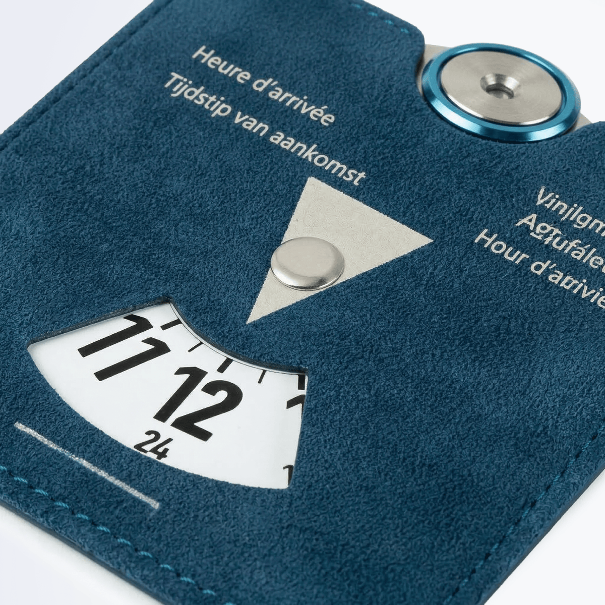 Alcantara Parking Disc - Ocean Blue - Alcanside