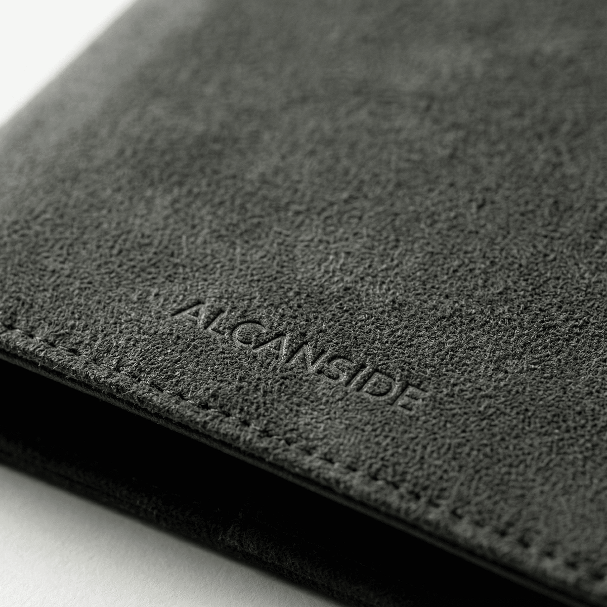 Alcantara Passport Cover - Space Grey - Alcanside