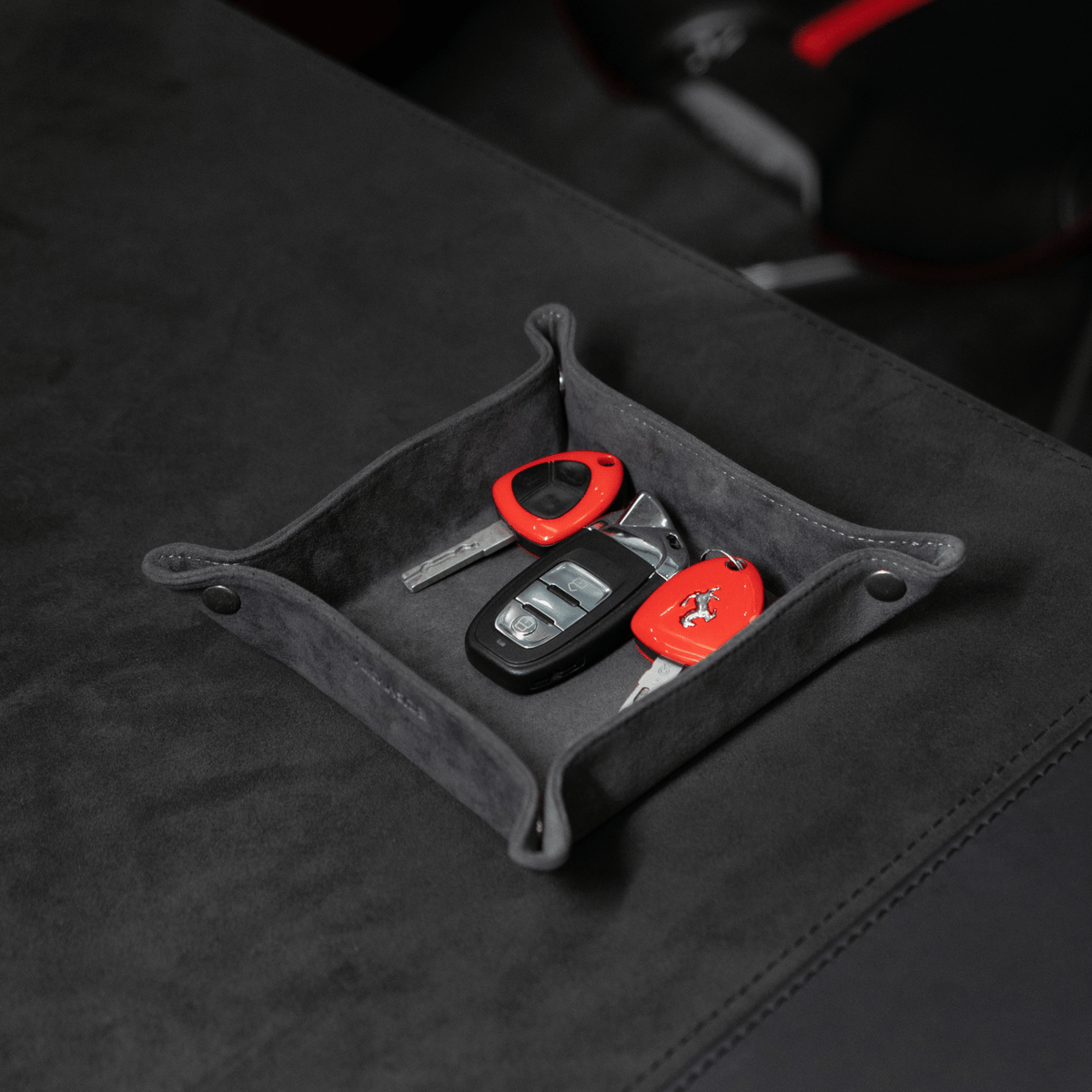 Alcantara Tray - Space Grey - Alcanside