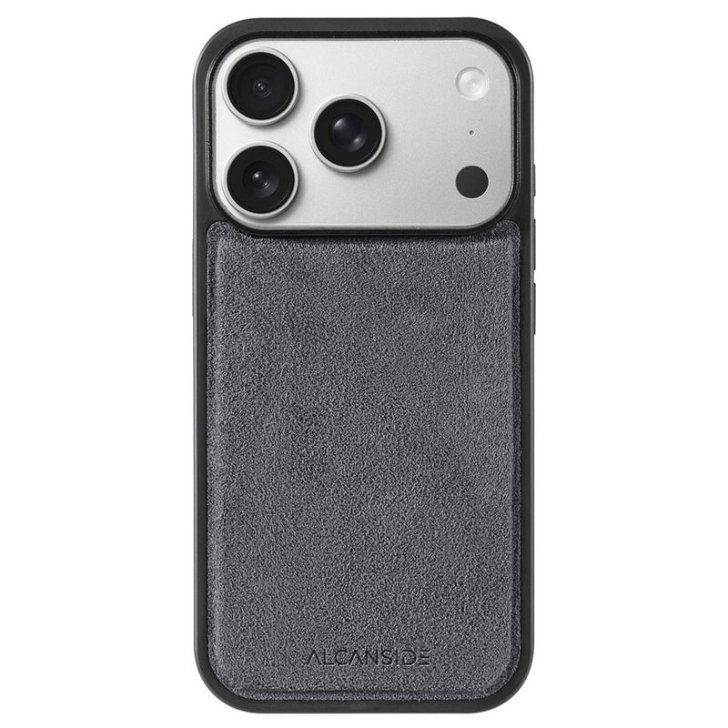 iPhone 17 Pro - Alcantara Back Cover - Nardo Gray - Alcanside