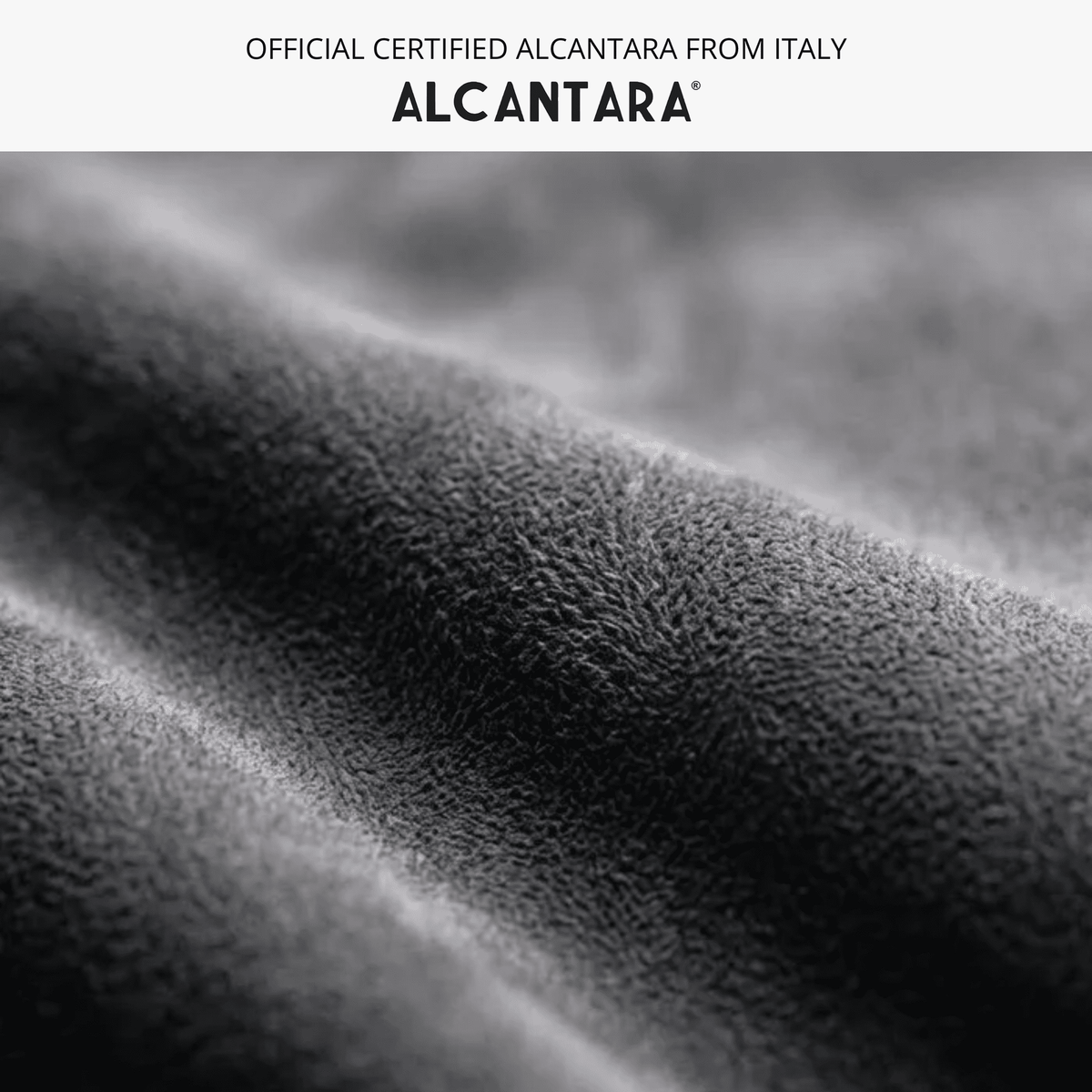 Credit Card - Alcantara Zipper Wallet - Space Grey - Alcanside