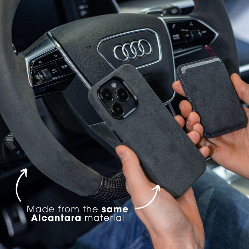 iPhone 14 Pro - Alcantara Case - Space Grey