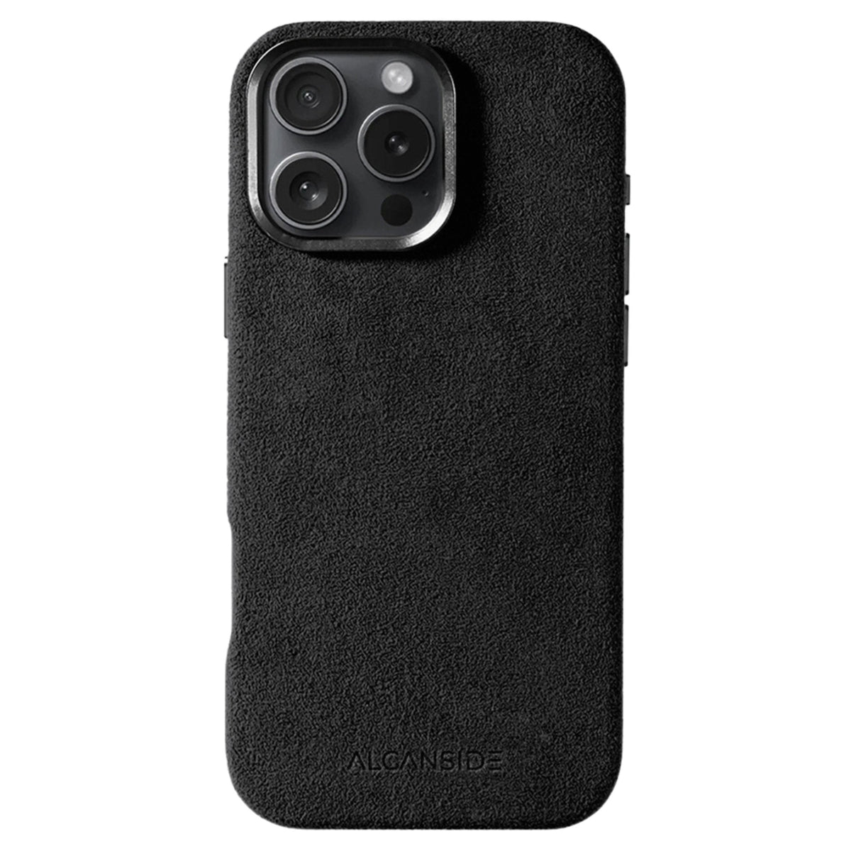 iPhone 16 Pro - Alcantara Case - Deep Black - Alcanside