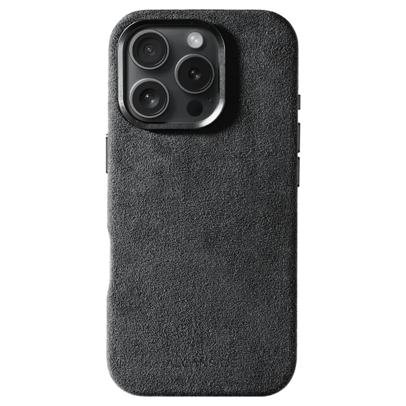 iPhone 16 Pro - Alcantara Case - Space Grey - Alcanside