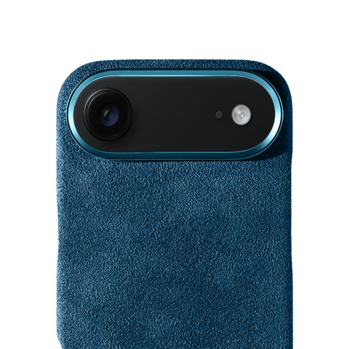 iPhone 17 Air - Alcantara Back Cover - Ocean Blue - Alcanside