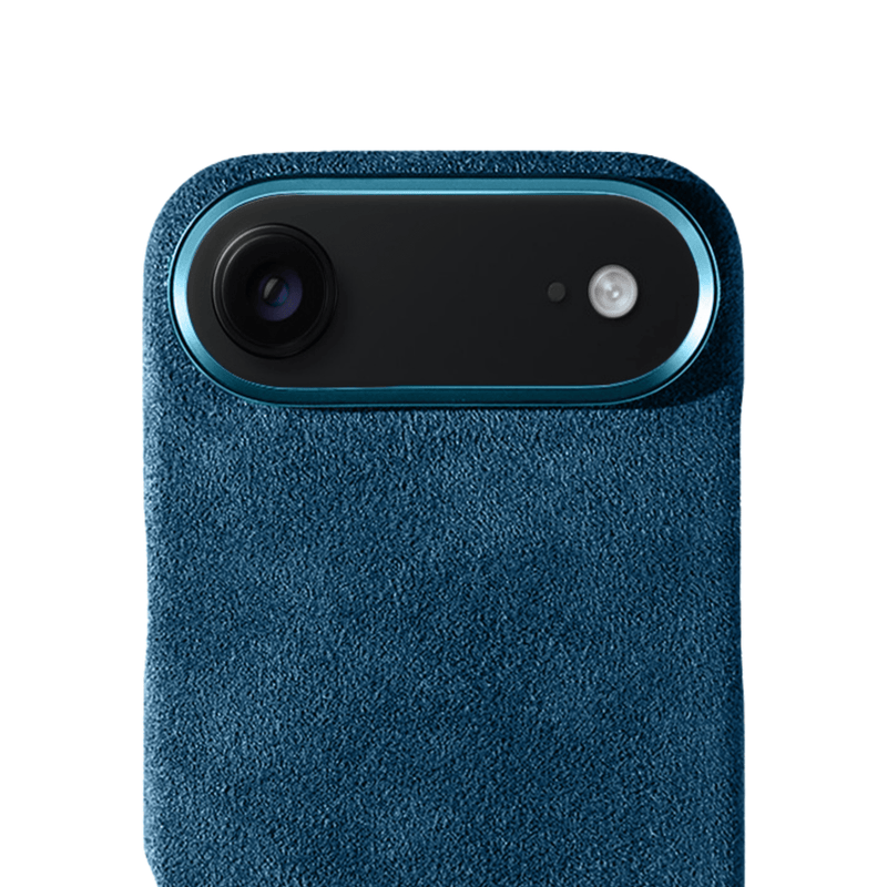 iPhone 17 Air - Alcantara Back Cover - Ocean Blue