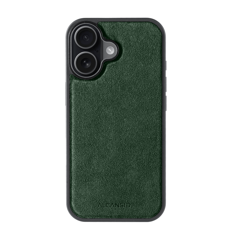 iPhone 17 - Alcantara Back Cover - Midnight Green - Alcanside