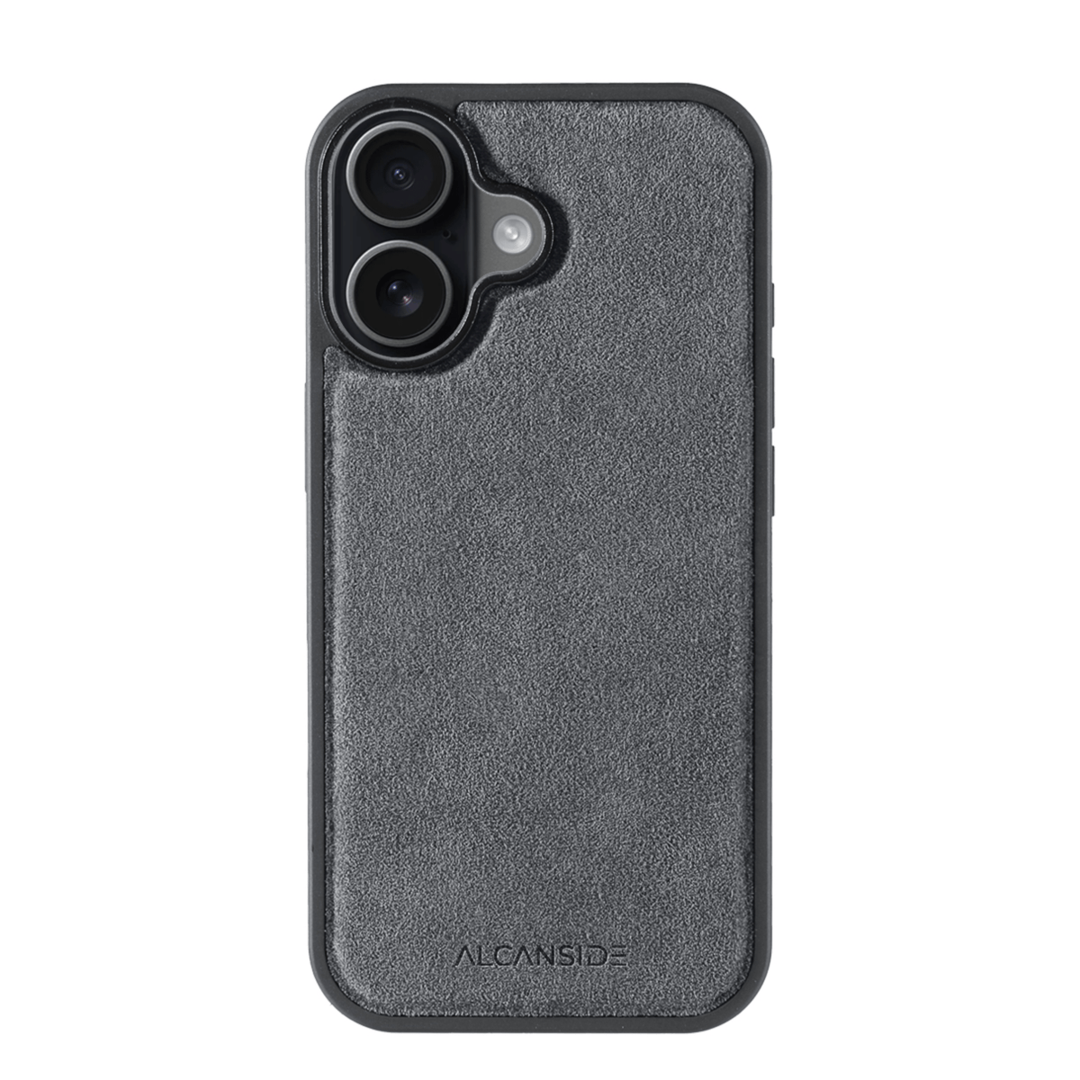 iPhone 17 - Alcantara Back Cover - Nardo Gray - Alcanside