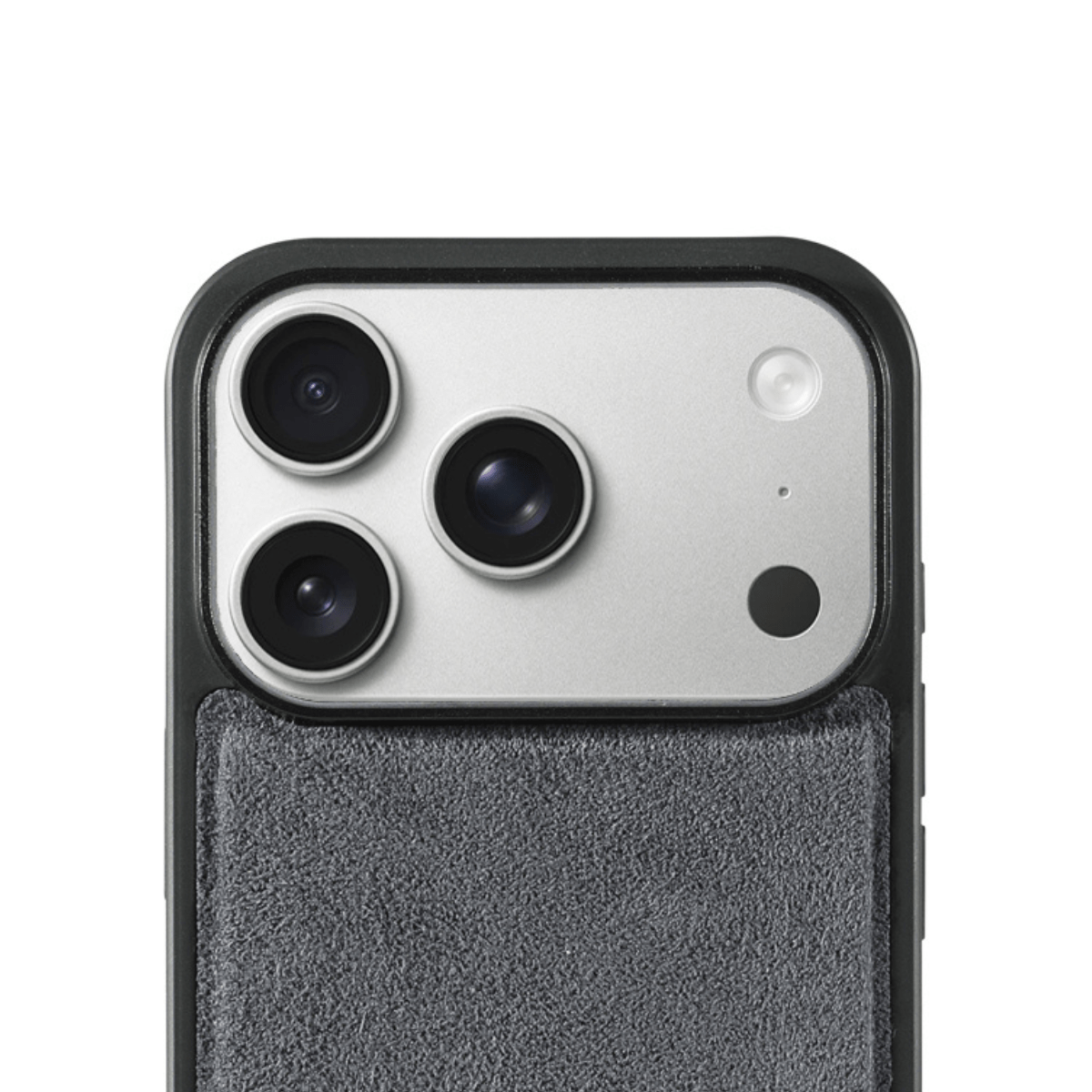 iPhone 17 Pro Max - Alcantara Back Cover - Nardo Gray - Alcanside