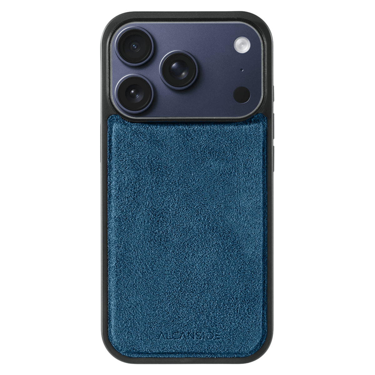 iPhone 17 Pro Max - Alcantara Back Cover - Ocean Blue - Alcanside
