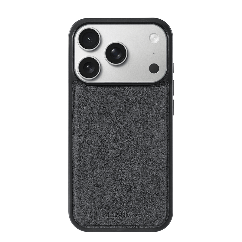 iPhone 17 Pro Max - Alcantara Back Cover - Space Grey - Alcanside