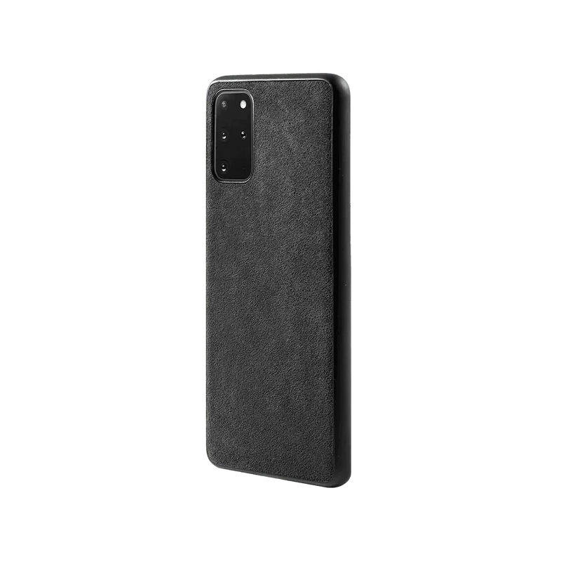 Samsung Galaxy S20 Plus - Alcantara Back Cover - Space Grey