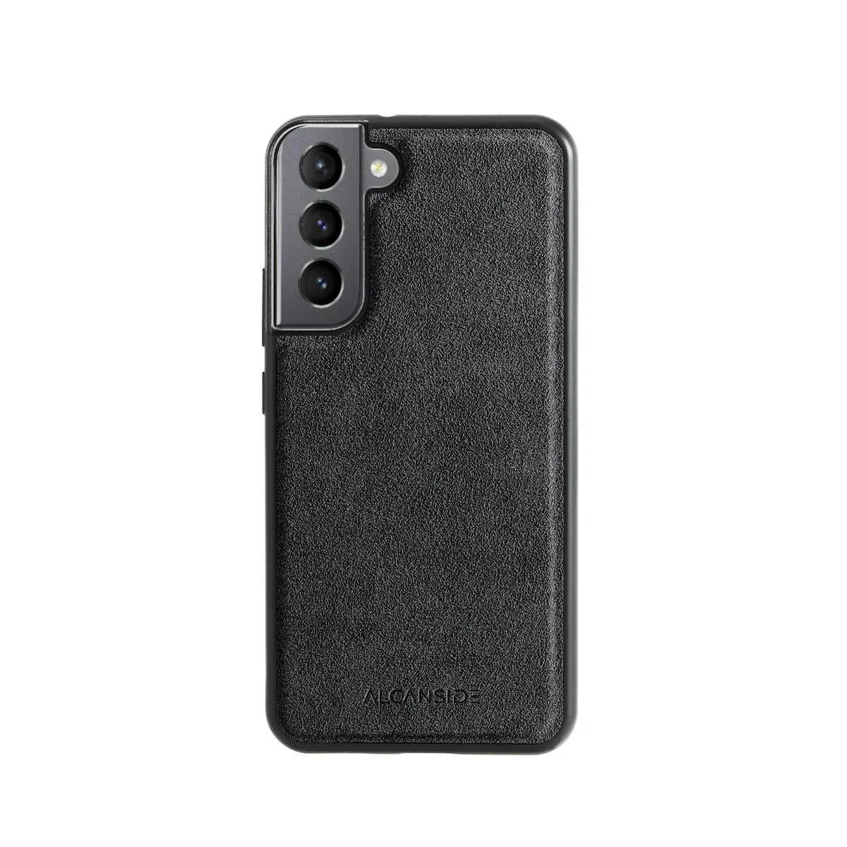 Samsung Galaxy S21 - Alcantara Back Cover - Space Grey - Alcanside