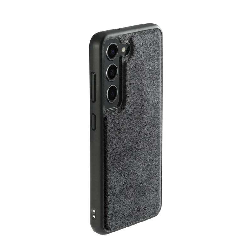 Samsung Galaxy S23 - Alcantara Back Cover - Space Grey