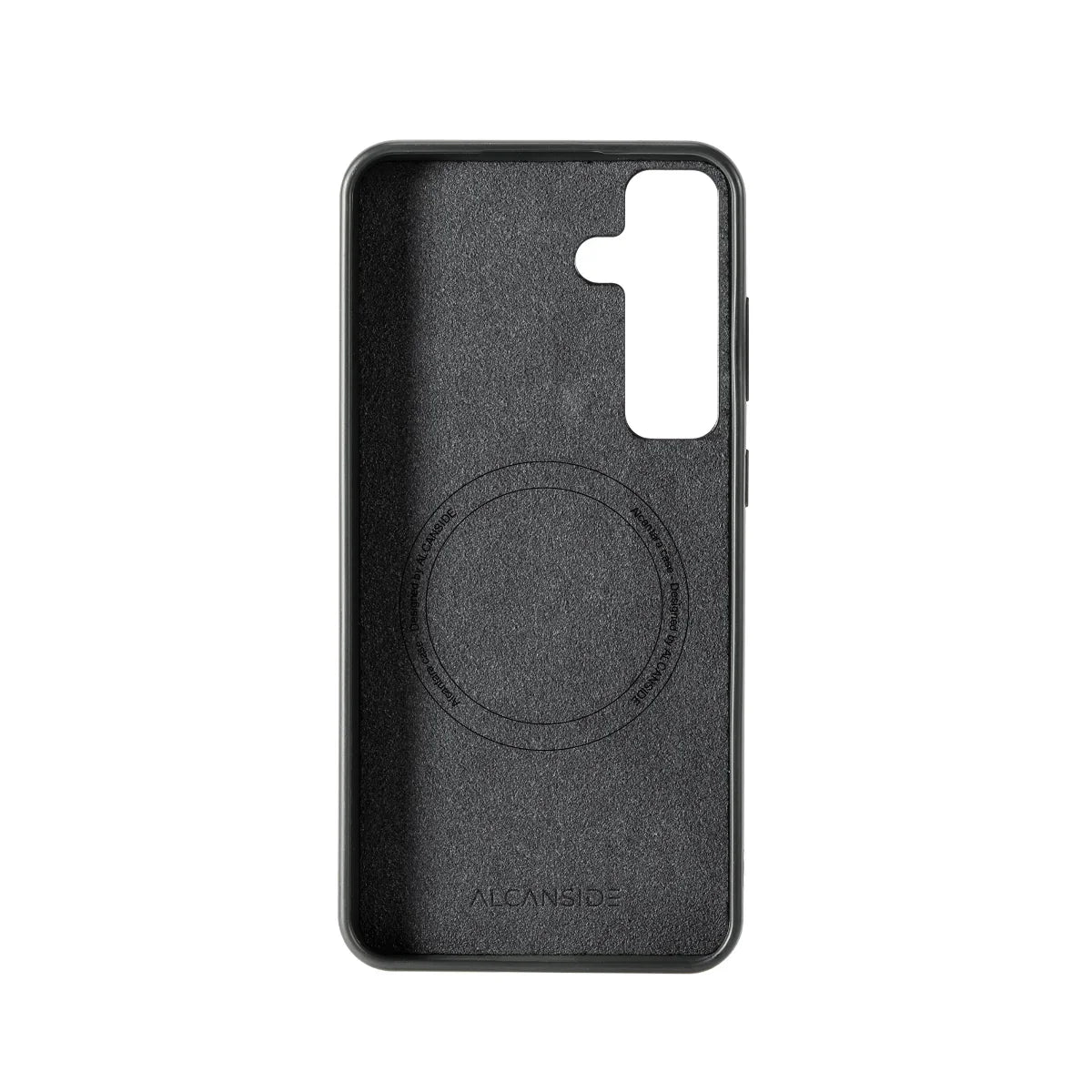 Samsung Galaxy S24 - Alcantara Back Cover - Space Grey - Alcanside