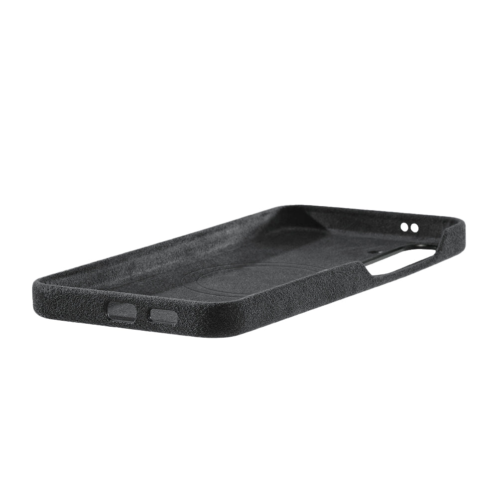 Samsung Galaxy S24 - Alcantara Case - Space Grey - Alcanside