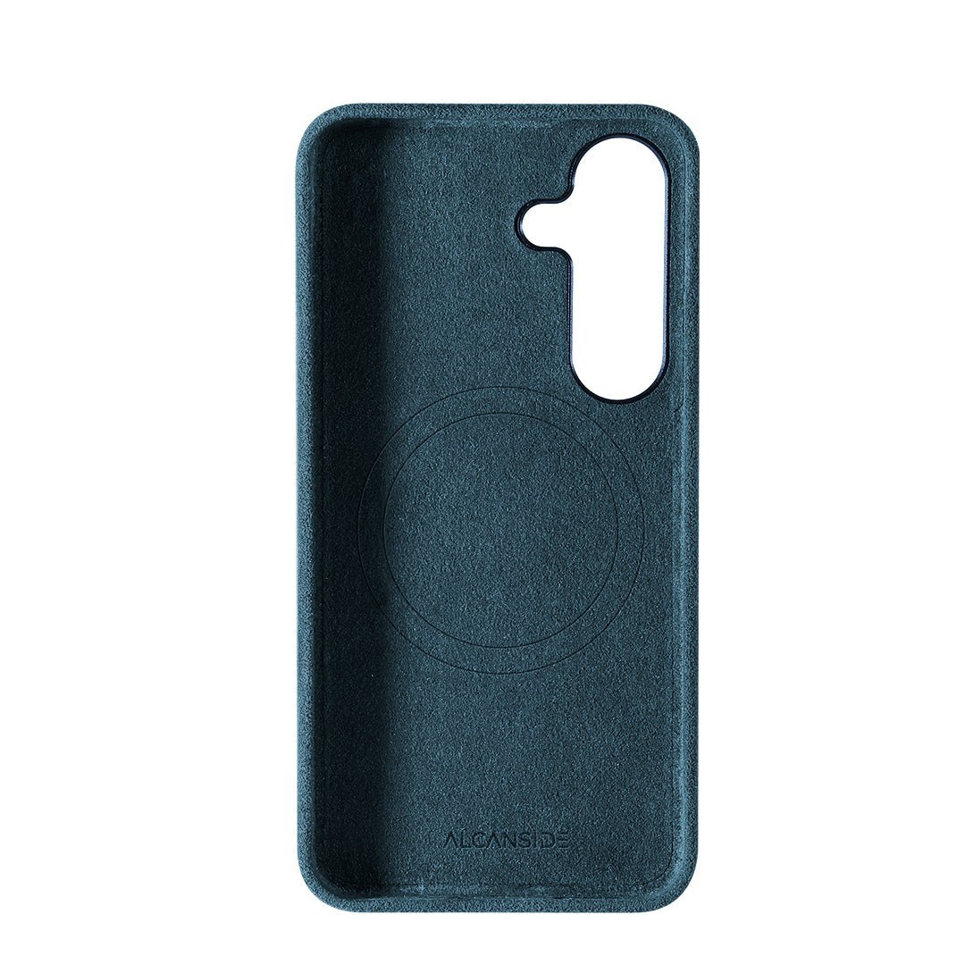 Samsung Galaxy S25 - Alcantara Case - Ocean Blue - Alcanside