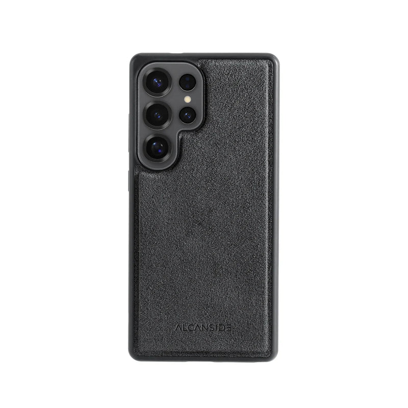 Samsung Galaxy S25 Ultra - Alcantara Back Cover - Space Grey - Alcanside