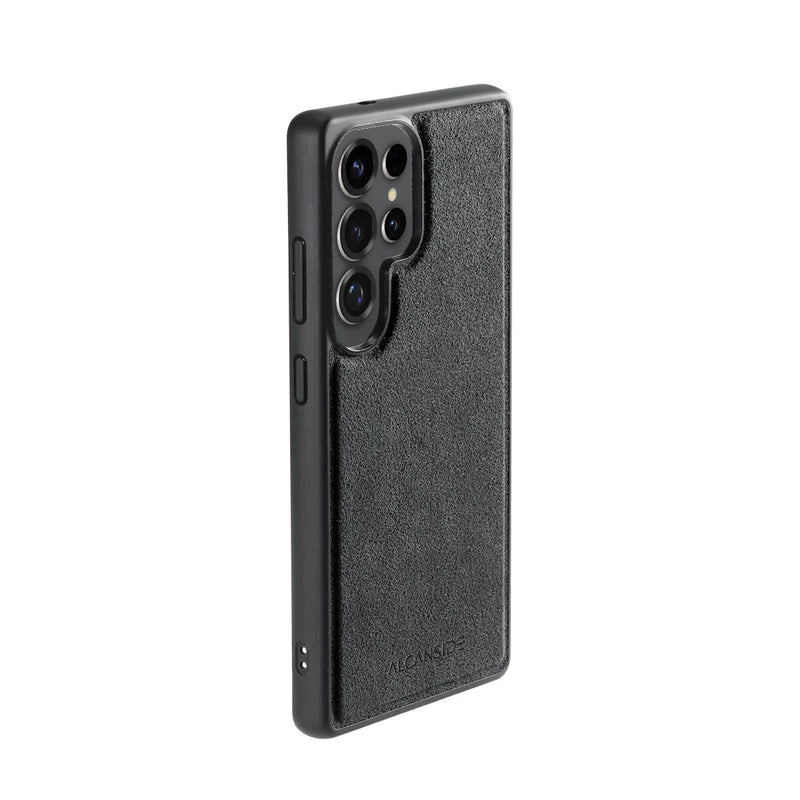 Samsung Galaxy S25 Ultra - Alcantara Back Cover - Space Grey