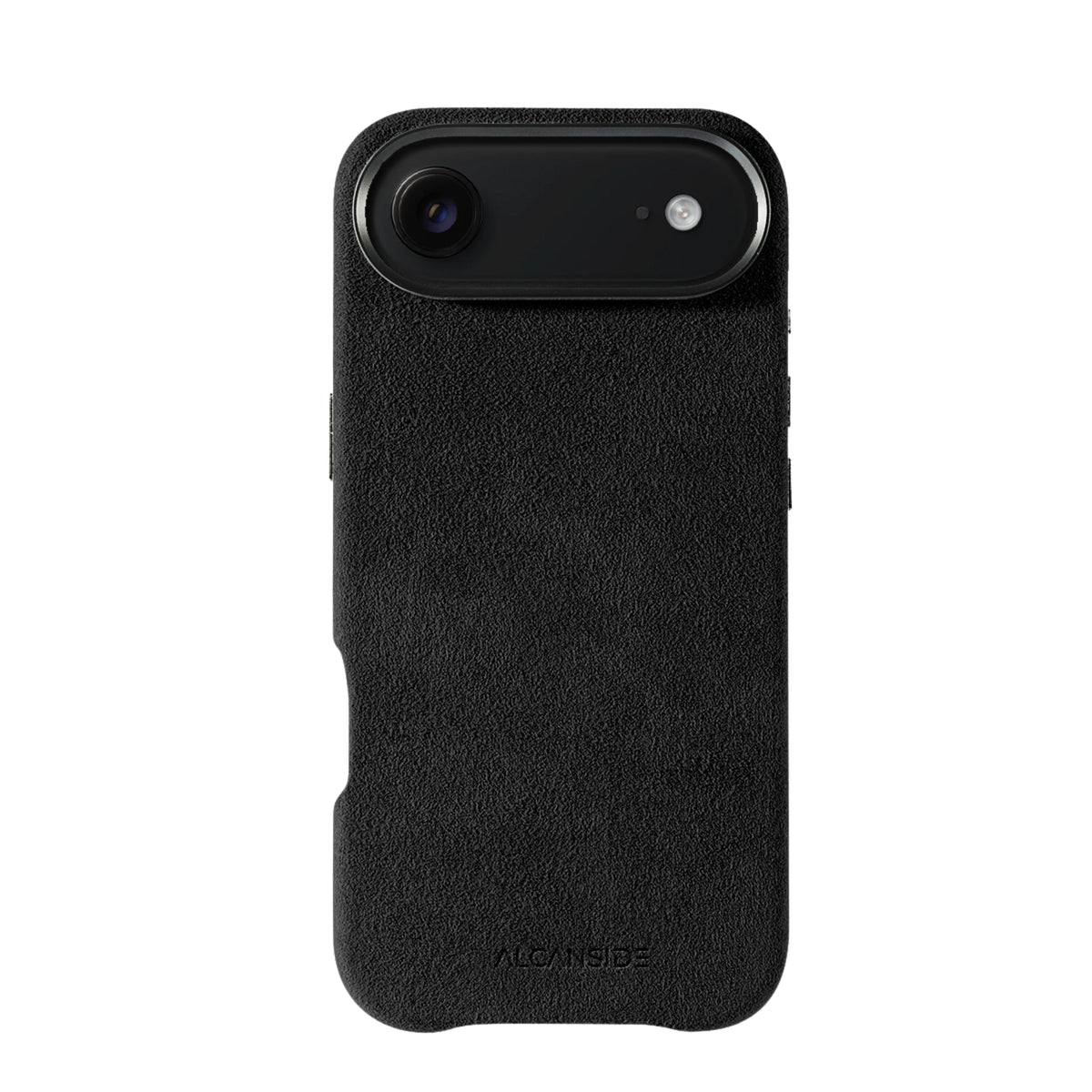 iPhone 17 Air Alcantara Case Deep Black #iPhone model:_iPhone 17 Air