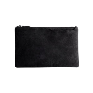 Alcantara Pouch - Deep Black