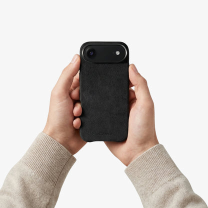 iPhone 17 Air Alcantara Case Deep Black #iPhone model:_iPhone 17 Air