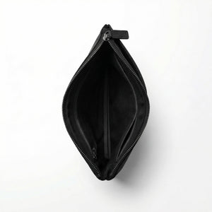 Alcantara Pouch - Deep Black