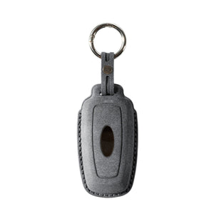 Alcantara Car Key Fob Cover for Ford Model B - Space Grey 4