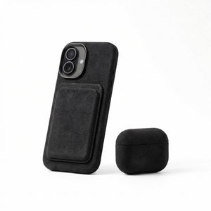 iPhone 17 Alcantara Case Deep Black