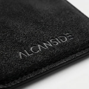 Alcantara MagSafe Wallet - Deep Black