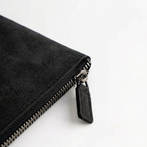 Alcantara Pouch - Deep Black
