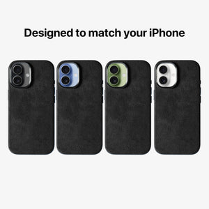 iPhone 17 - Alcantara Case - Deep Black
