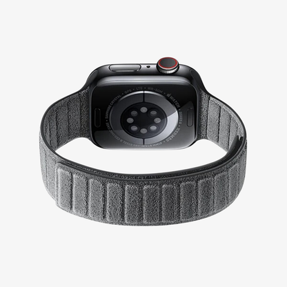 Alcantara Apple Watch Band - Nardo Gray - 42/44/45/46mm & Ultra (49mm)