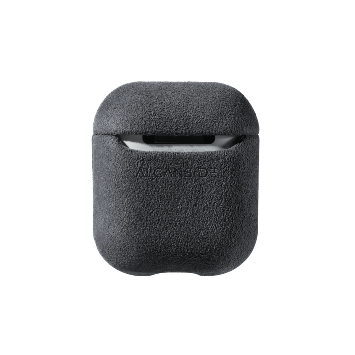 AirPods 1/2 Gen Alcantara Case - LEVEL UP MTA - Space Grey - Alcanside
