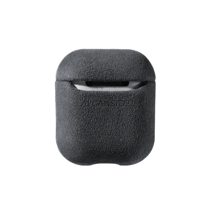 AirPods 1/2 Gen Alcantara Case - LEVEL UP MTA - Space Grey - Alcanside