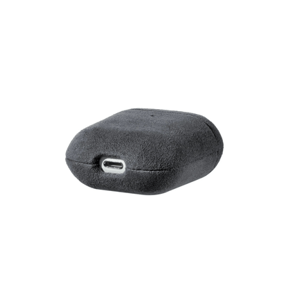 AirPods 1/2 Gen Alcantara Case - LEVEL UP MTA - Space Grey - Alcanside