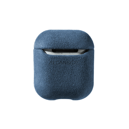 AirPods 1/2 Gen Alcantara Case - Ocean Blue - Alcanside