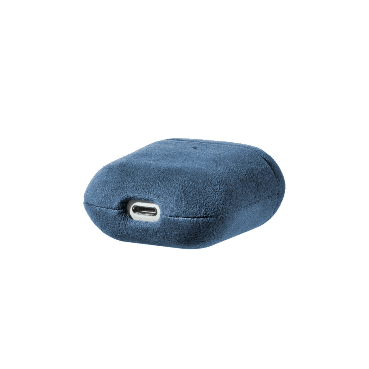 AirPods 1/2 Gen Alcantara Case - Ocean Blue - Alcanside