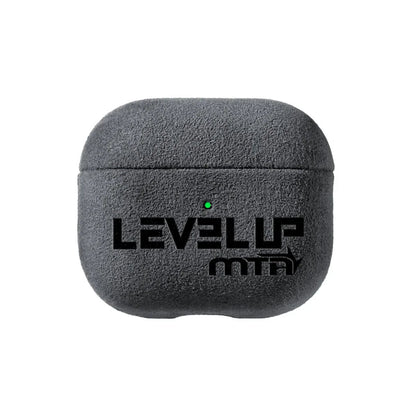 AirPods (3rd generation) Alcantara Case - LEVEL UP MTA - Space Grey - Alcanside