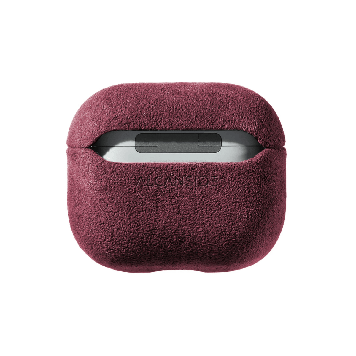 AirPods (3rd generation) Alcantara Case - Wine Red - Alcanside