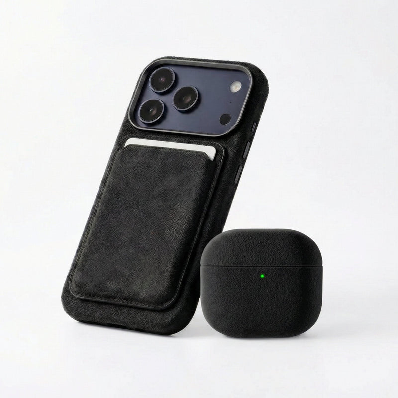 AirPods (5th generation) Alcantara Case - Deep Black