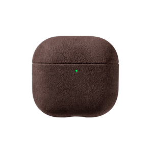 AirPods (4th generation) Alcantara Case - Chocolate Brown - Alcanside