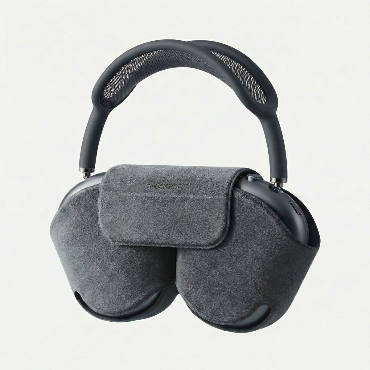 AirPods Max Alcantara Smart Case - Space Grey - Alcanside