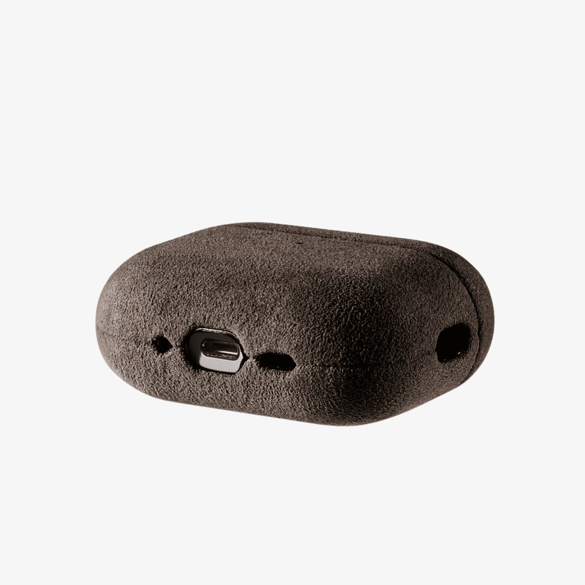 AirPods Pro (3rd Generation) Alcantara Case - Chocolate Brown - Alcanside